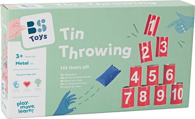 BS Toys Tin Toss Spill, Red