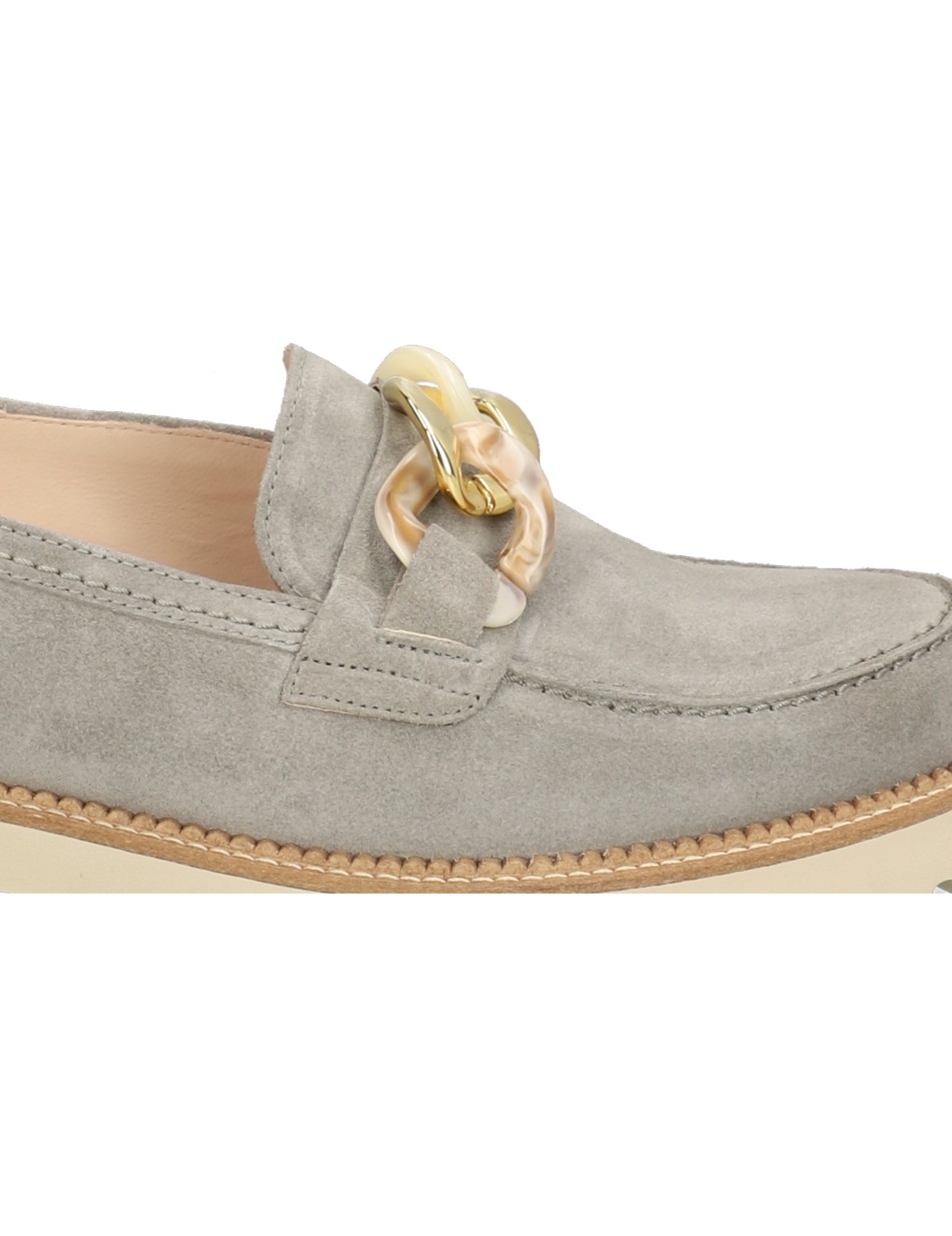 Veloursleder Slipper sportiv