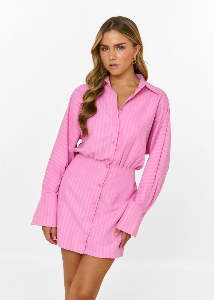 Evi jurk roze