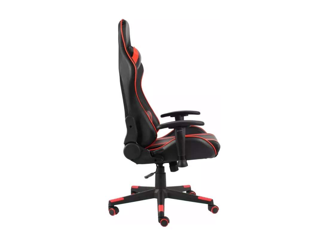 Chaise de jeu pivotante Rouge PVC