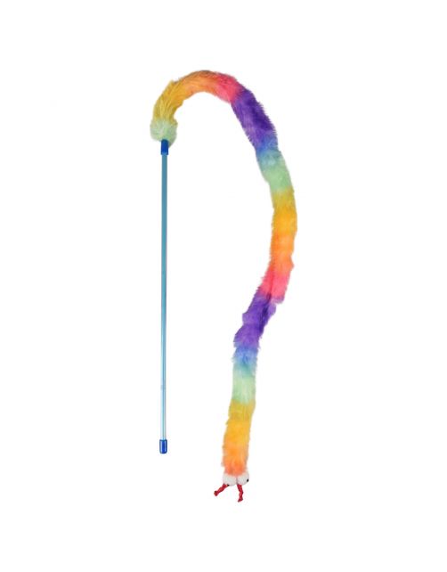 Flamingo Yowly Hengel - Kattenspeelgoed - 48.8 cm Multi-Color