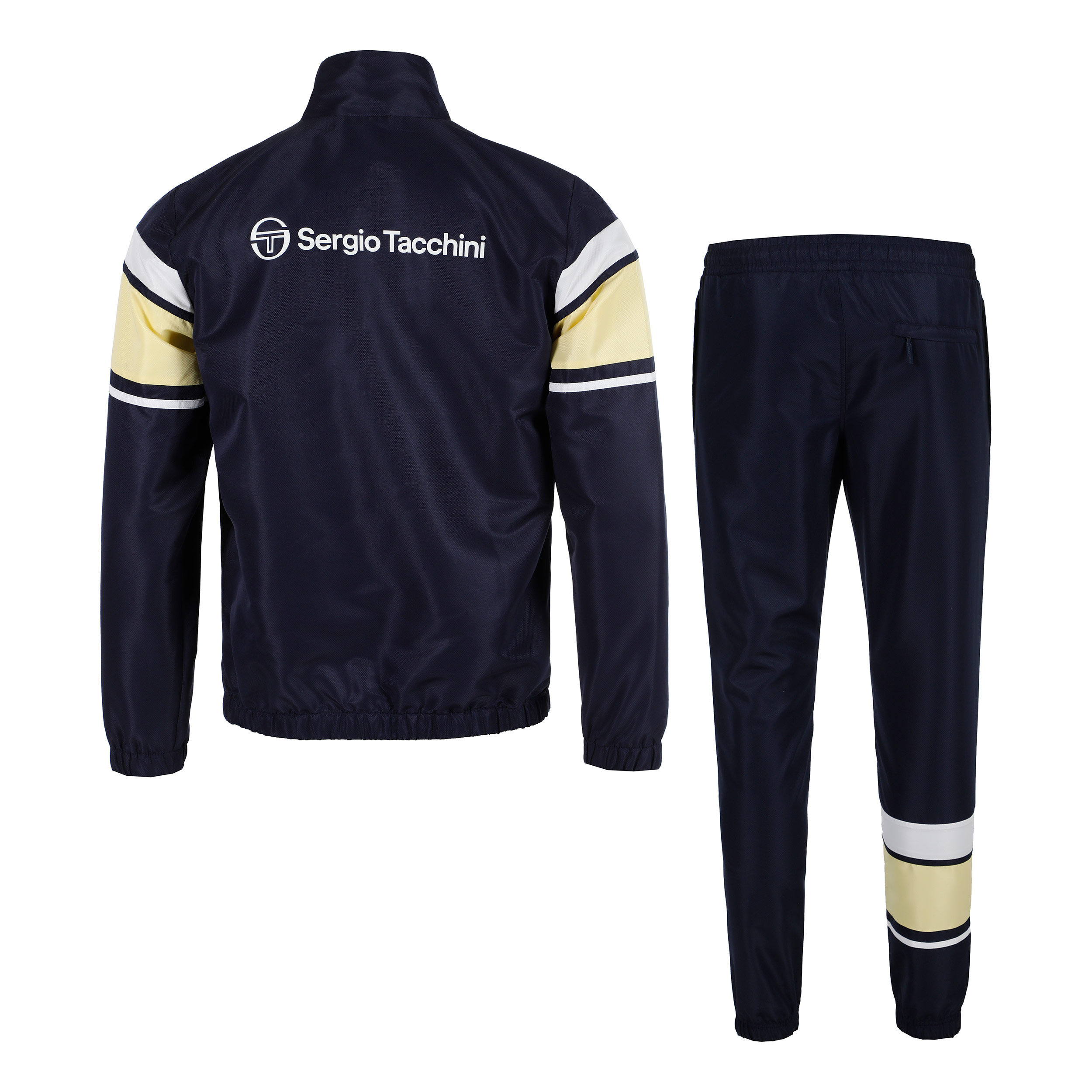 Sergio Tacchini Arpa Survêtement Hommes - Bleu Foncé