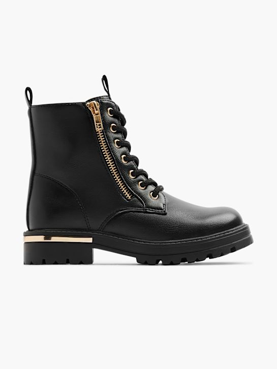 Graceland Hoher Stiefel Schwarz