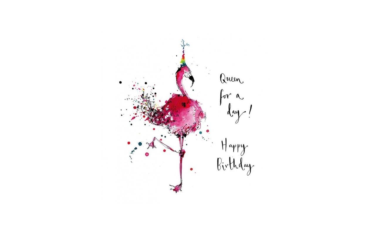 Glückwunschkarte Geburtstag 15 x 15 cmKarte mit Couvert