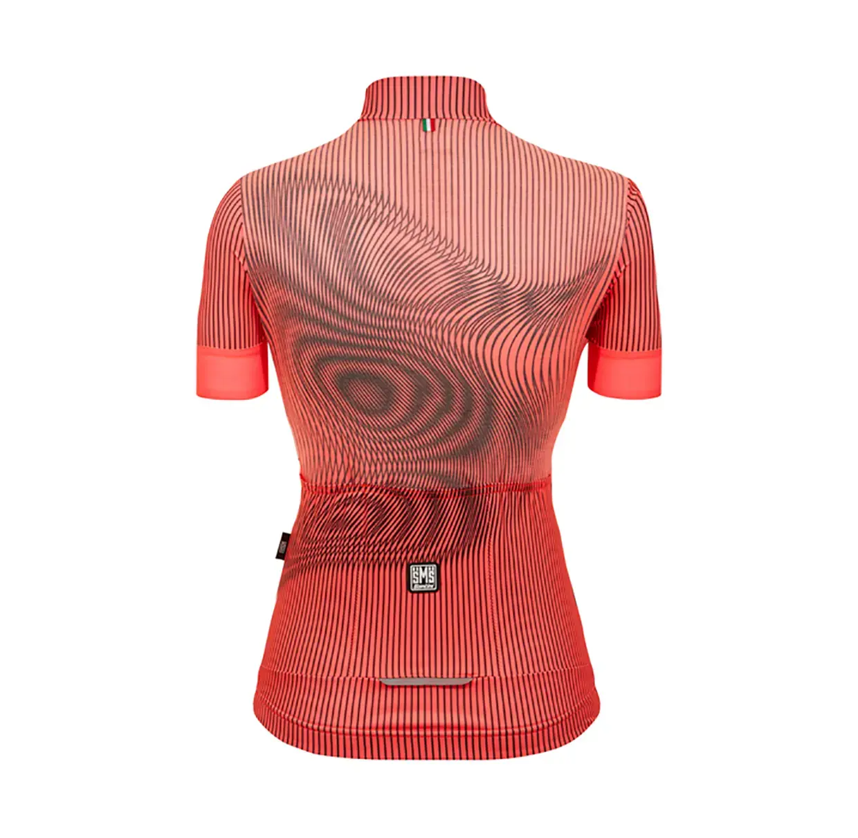 Santini Delta Vortex Fietsshirt Korte Mouwen Roze Dames
