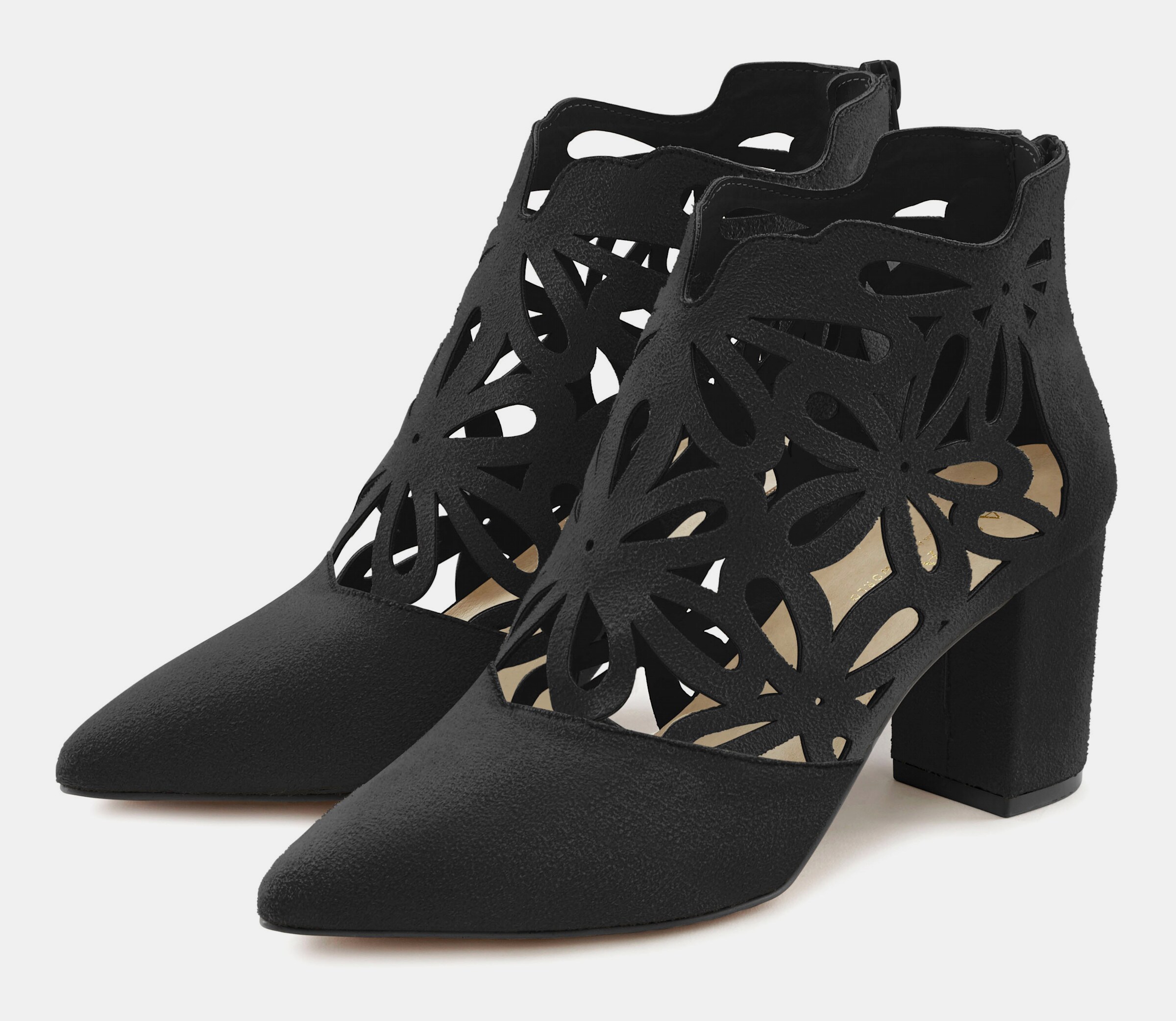 High-Heel-Stiefelette
