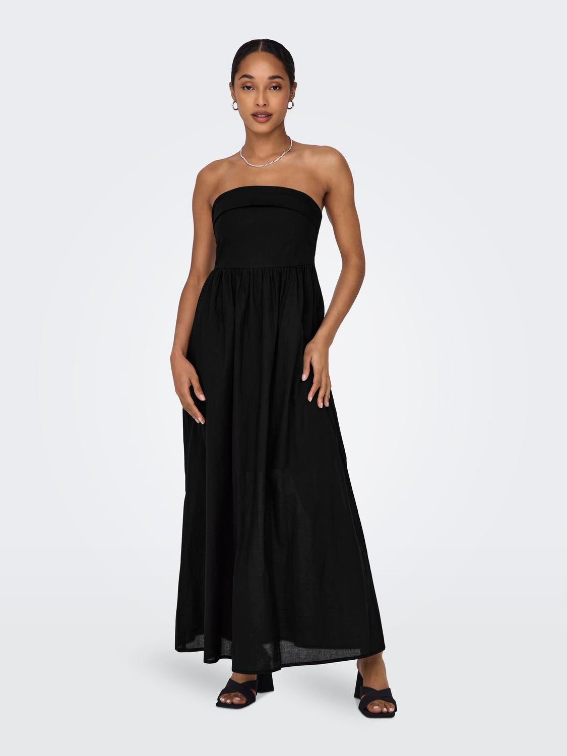 ONLLINA Langes Kleid Black