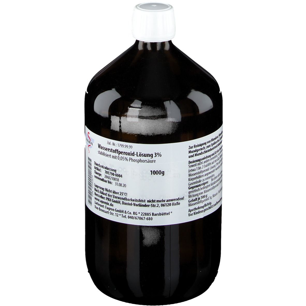 Fagron Wasserstoffperoxid Lösung 3 %
