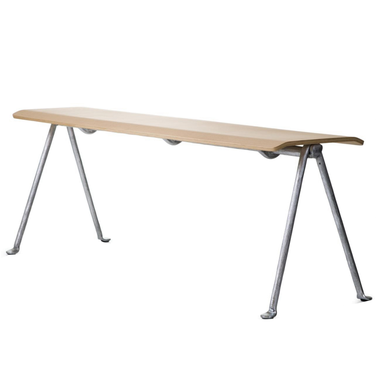 Magis Officina eetbank 120 zink/naturel beuken