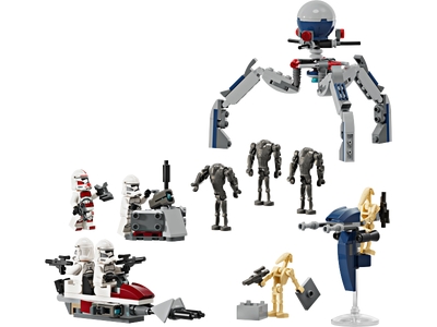LEGO Clone Trooper™ & Battle Droid™ Battle Pack (75372)