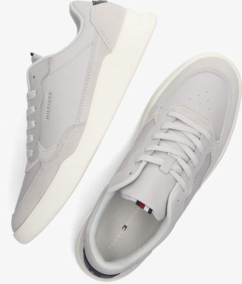 TOMMY HILFIGER grijze tommy hilfiger lage sneakers elevated cupsole