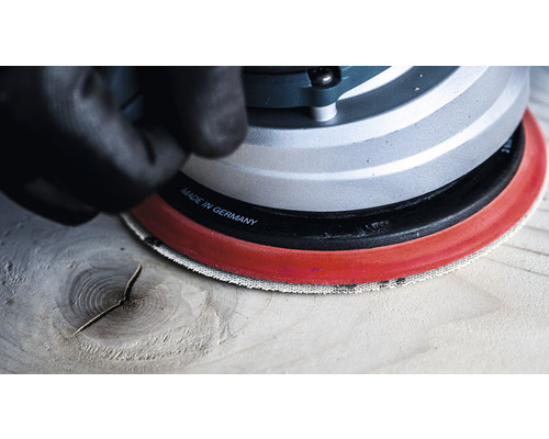Schuurblad voor Bosch excenterschuurmachine, Ø125 mm, korrel 80/120/180, ongeperforeerd, 7 stuks