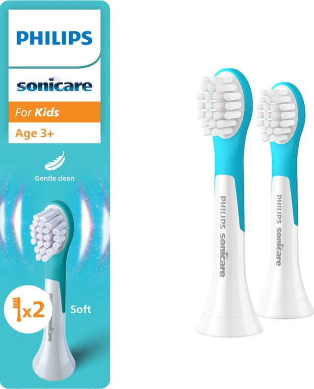 Philips Sonicare tandbørstehoved til børn HX6032/90 (hvid)