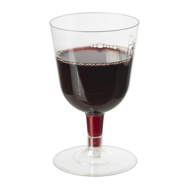 Herbruikbare wijnglazen - 6 stuks - 160 ml