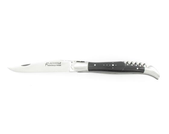 Laguiole Ebène - 2 pièces - 2 mitres Couteau de Poche - Laguiole par Fontenille Pataud