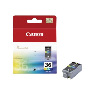 Canon CLI-36 - cyan, magenta, jaune - cartouche d'encre originale