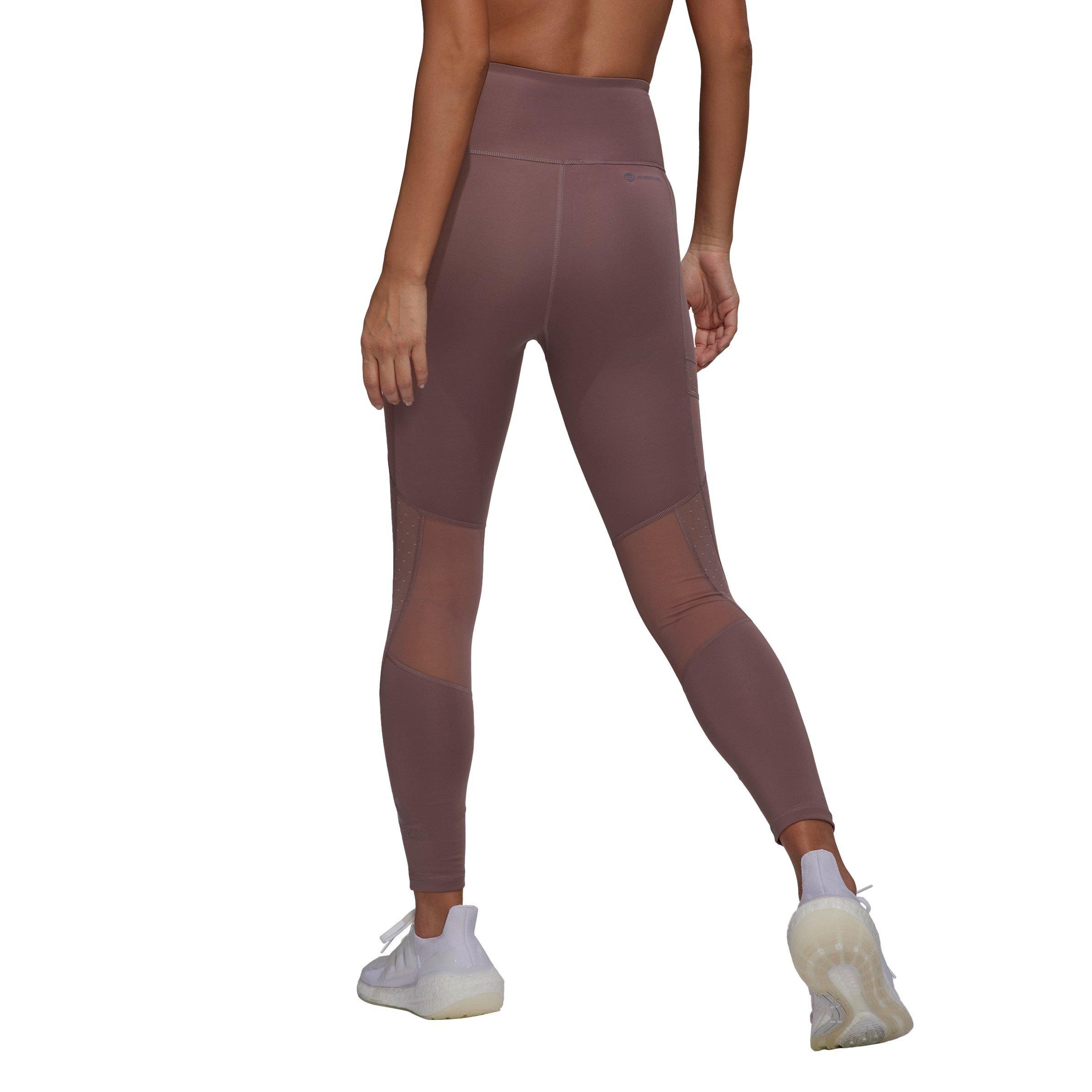 adidas Circuit High Waisted 7 8 Mesh Leggings Womens