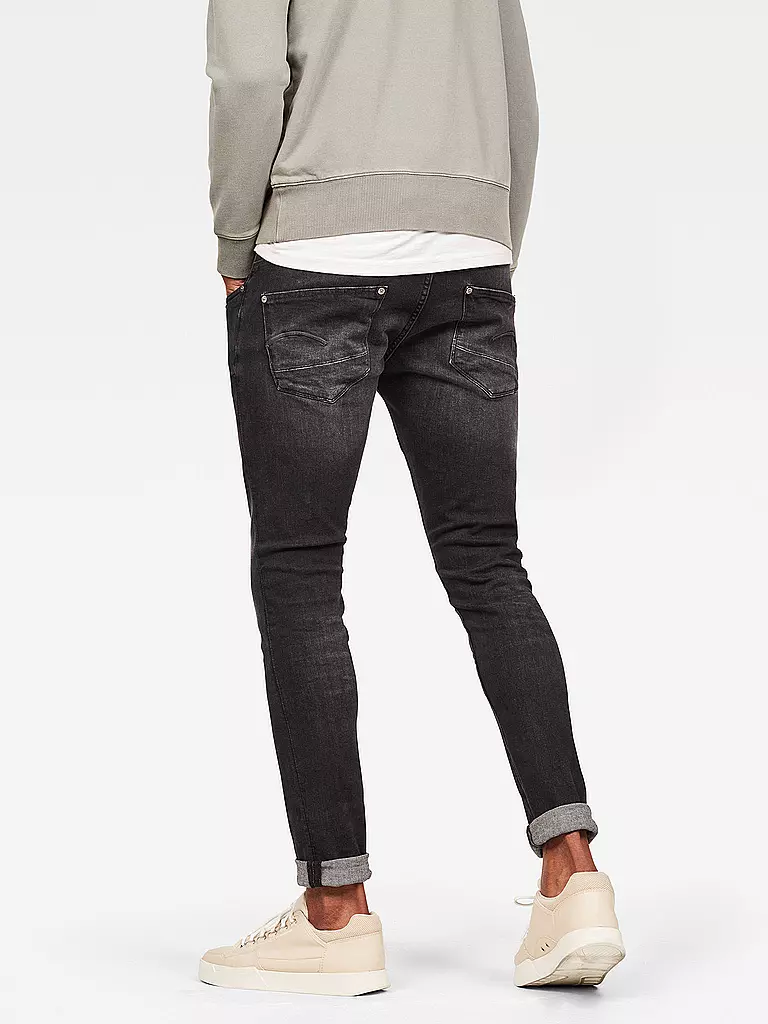 G-STAR RAW Jeans Super-Slim-Fit REVEND schwarz