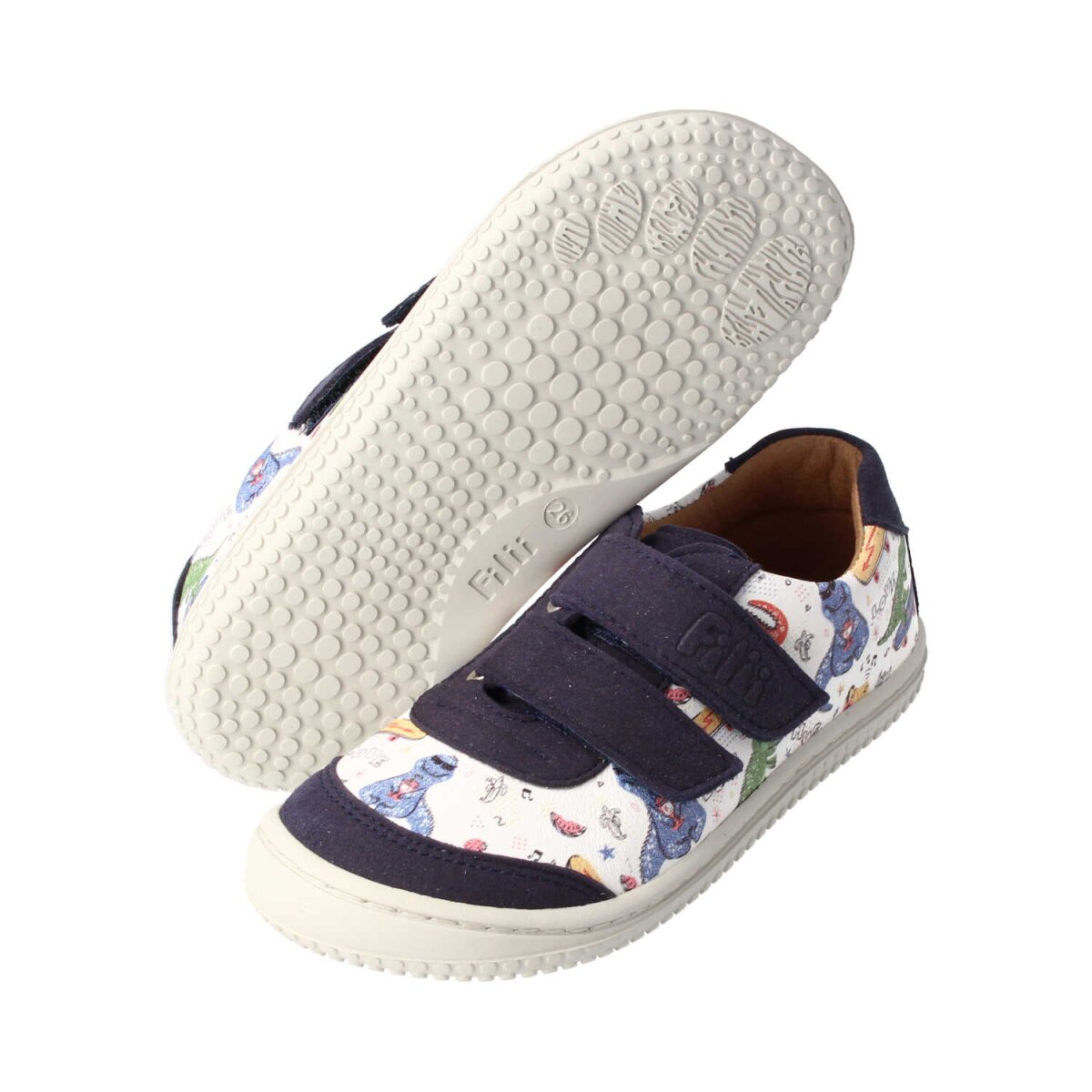 3048-03 multi. AXOLOTL Dino nappa leather velcro Weite/M