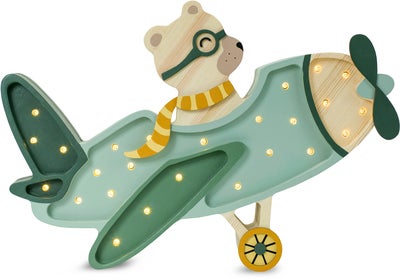 Little Lights Lampe Fly Bjørn, Khaki