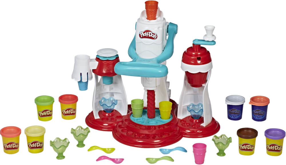 Hasbro E1935EU4 Play-Doh Super Eiscreme Maschine, ab 3 Jahren