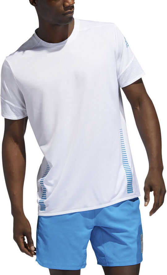 adidas 25/7 Rise Up N Run Parley T-shirt Hvid