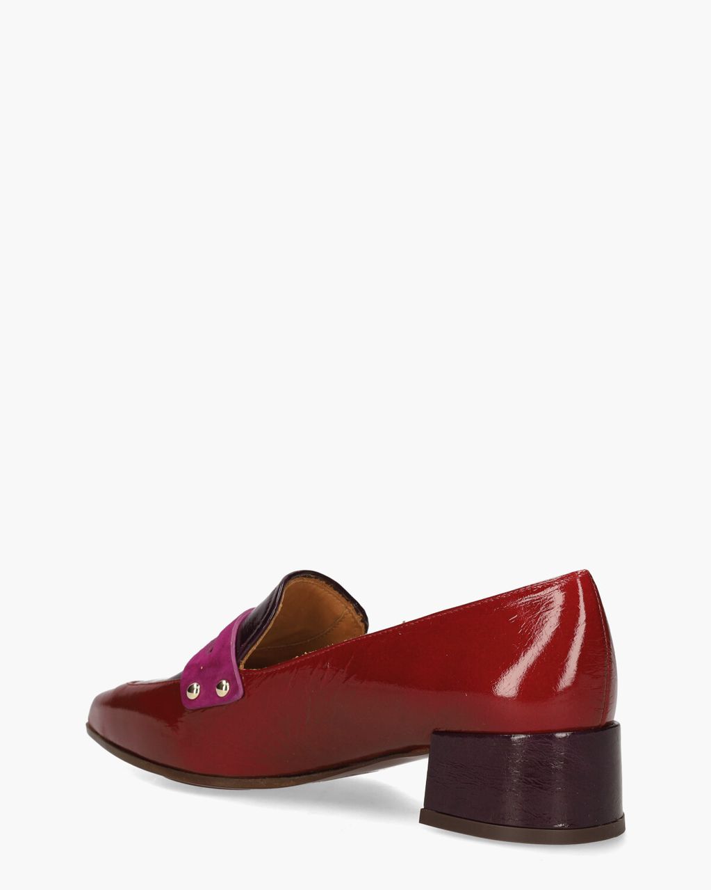 Chie Mihara Jey Rood/Paars Damesloafers