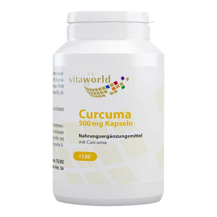 Curcuma 500 mg Kapseln, 120 St