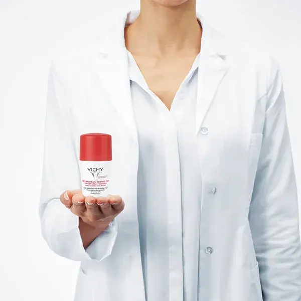 Desodorante Antitranspirante Roll-On Vichy 72h Intensive, Pacote com 2 unidades de 50ml