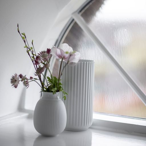 Lyngby Porcelæn Lyngby Vase, Hvid, 15 cm
