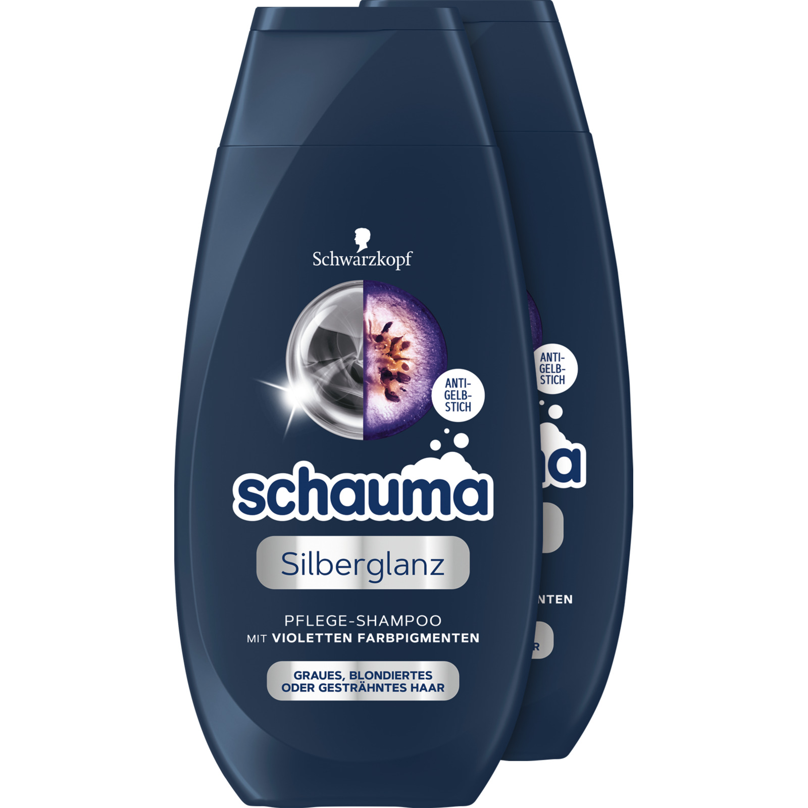 Schauma Shampoo Silberglanz 2 x 250 ml