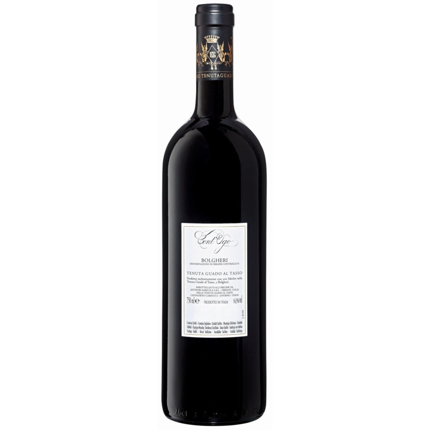 Bolgheri DOC Cont'Ugo Tenuta Guado al Tasso -75cl