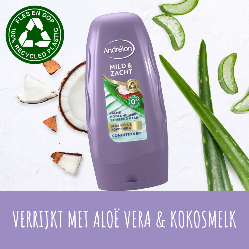 6x Andrelon Conditioner Mild & Zacht250 ml
