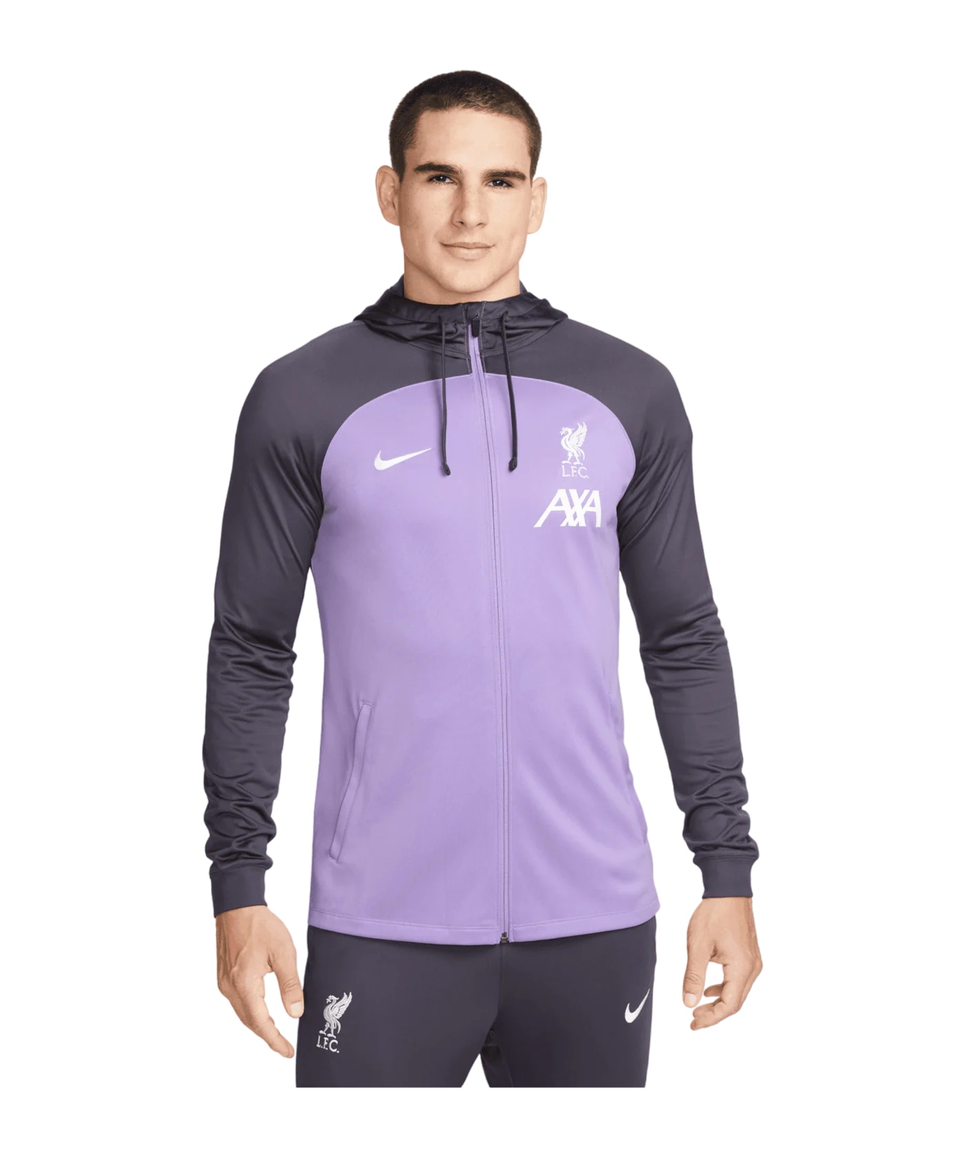 Nike FC Liverpool Strike Trainingsjacke Lila F568