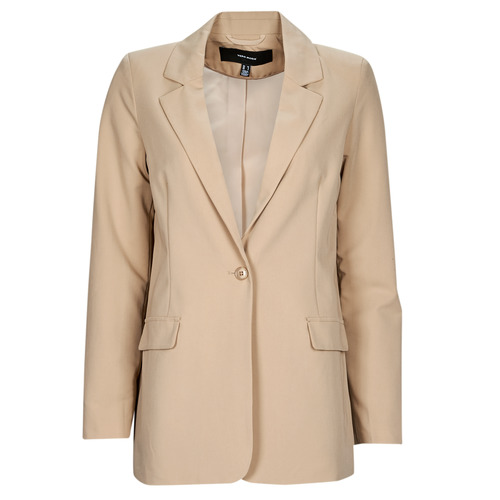 Vero Moda - VMZELDA L/S BLAZER NOOS - Beige