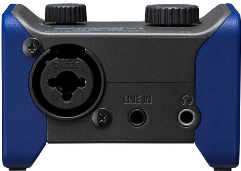 Zoom - AMS-22 - Audio-interface - Zwart en Blauw