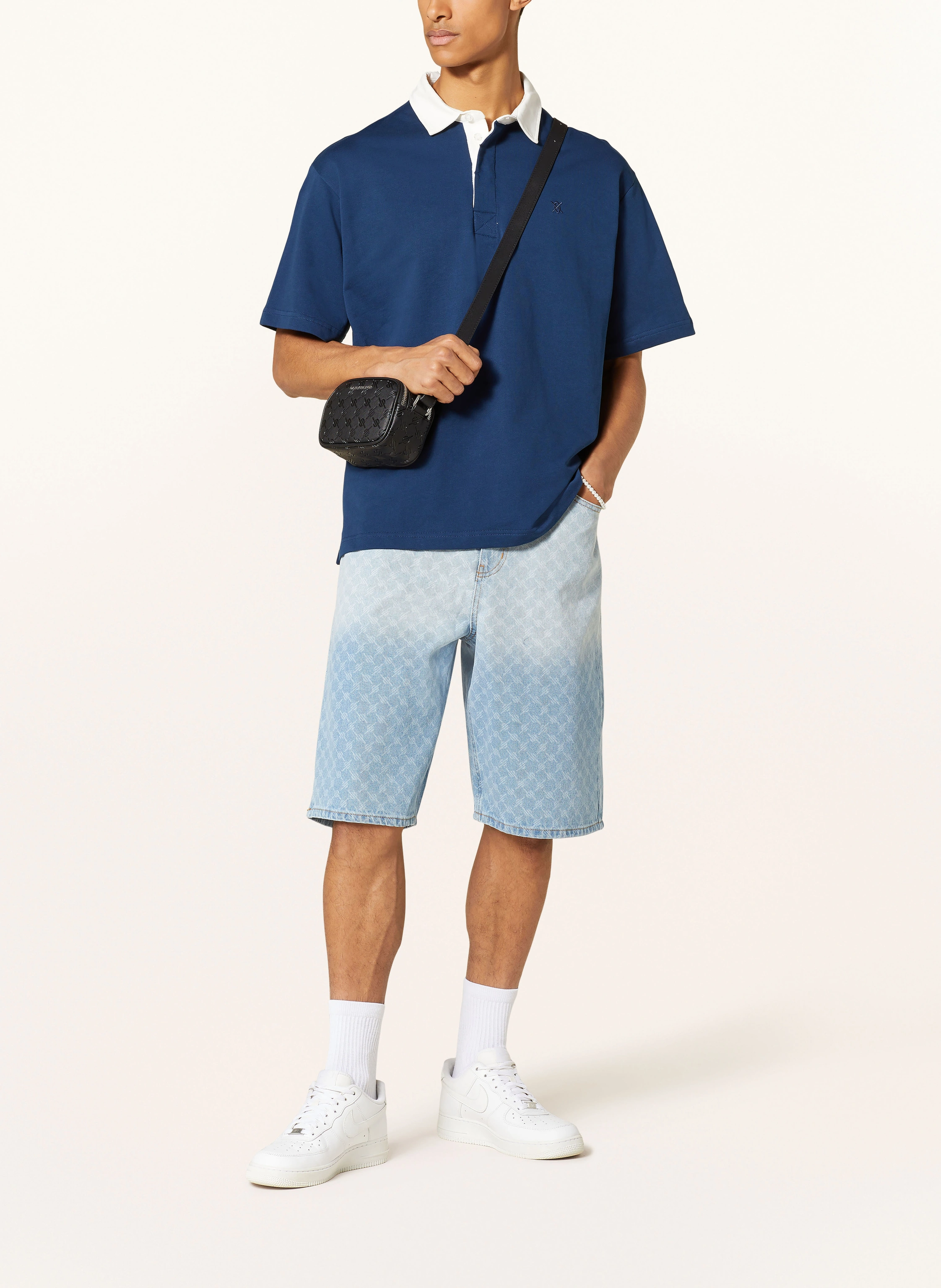 DAILY PAPER Jersey-Poloshirt SHIELD