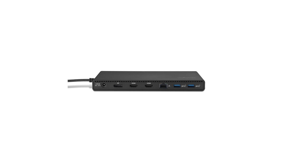 KensingtonSD4842P EQ USB-C® 10Gbps Triple Video Driverless Docking Station met 100W Power Delivery  (Zwart)