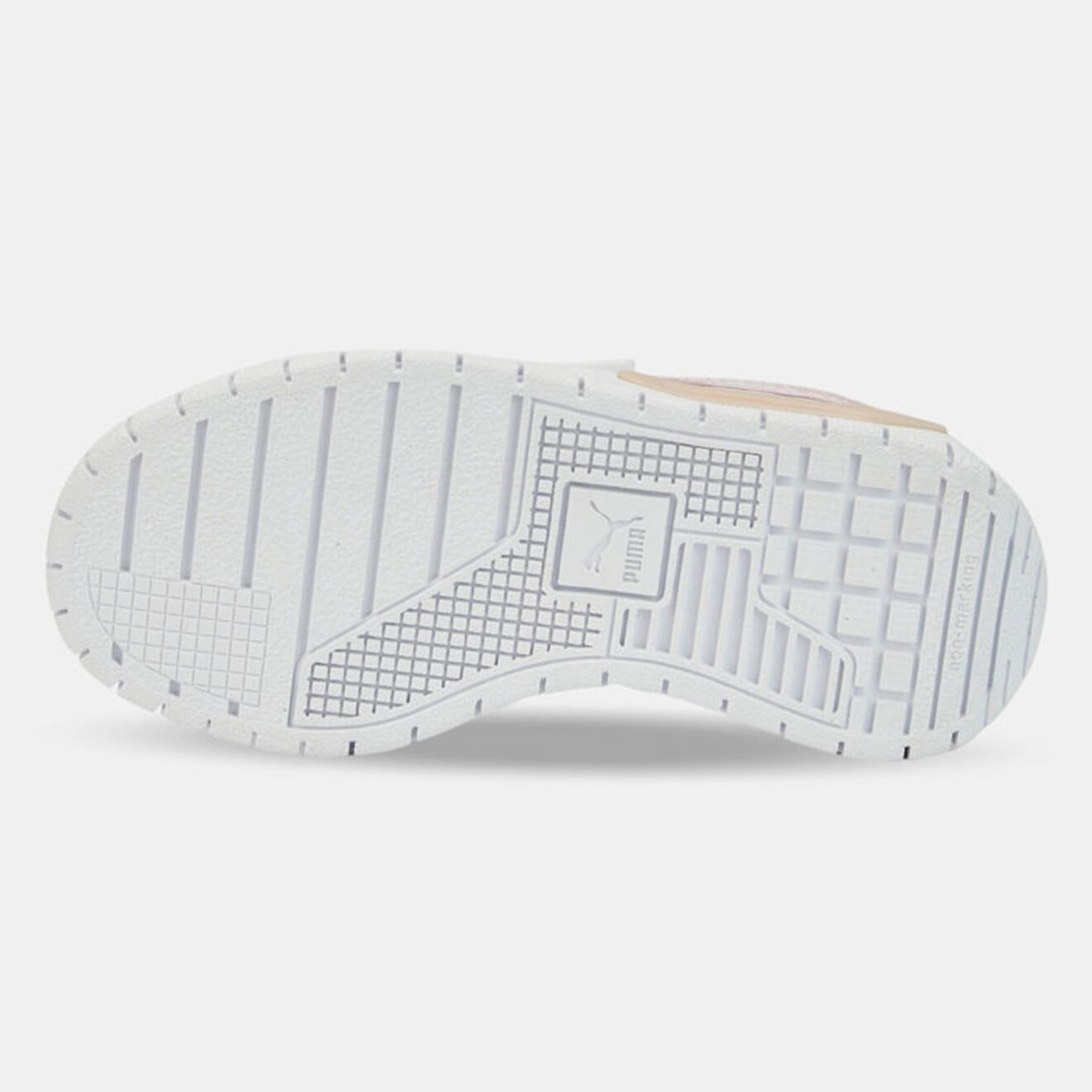 Puma Baskets en Cuir Cali Dream Shiny Pack blanc/rose