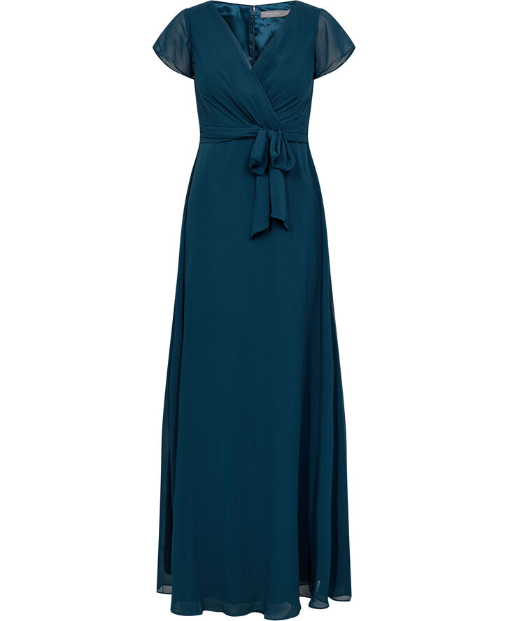Christian Berg Evening Dress Dark jade
