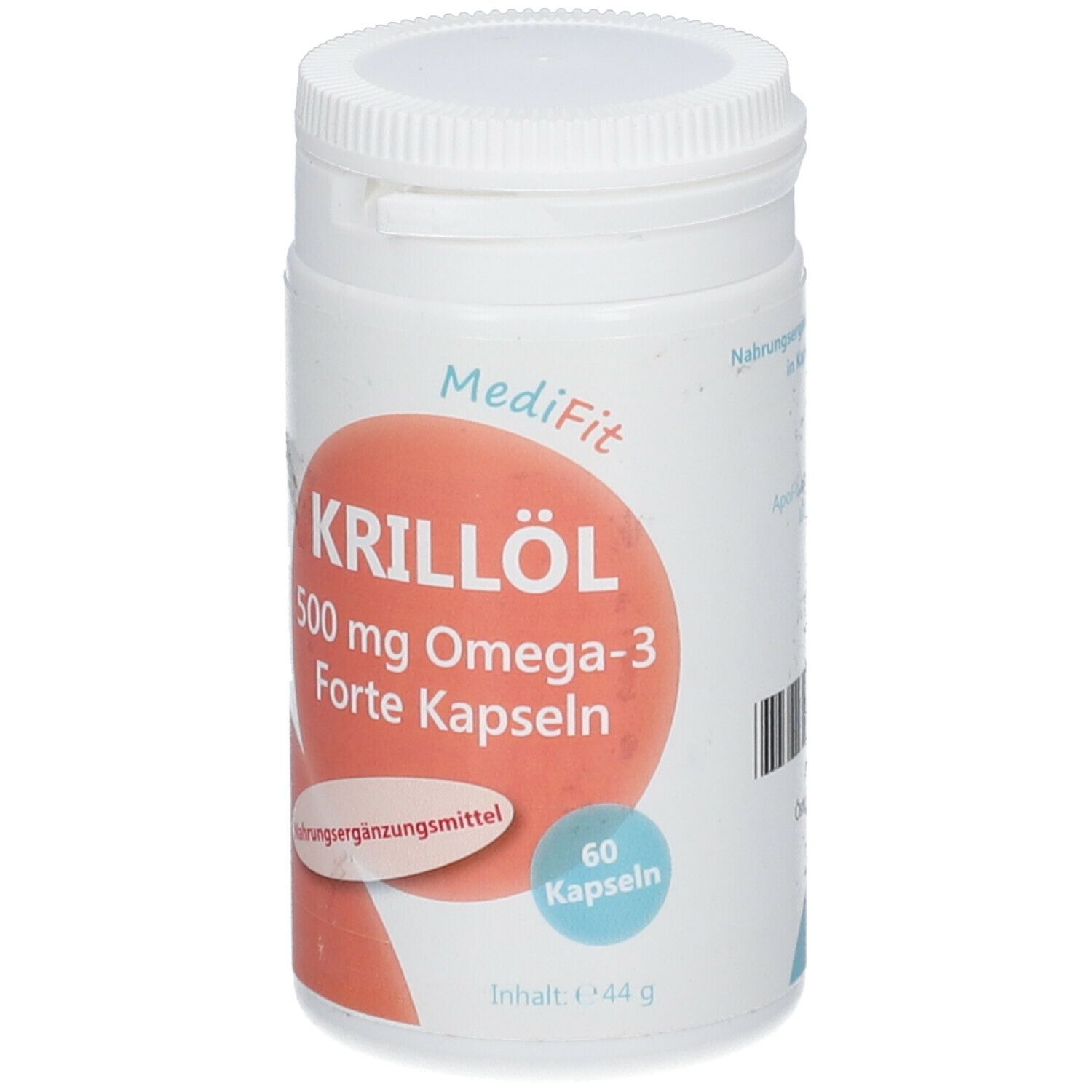 MediFit Krillöl 500 mg Omega-3 Forte Kapseln