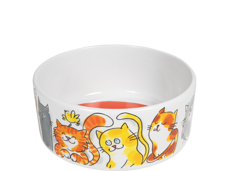 Voerbak 15.5cm Dier Cats