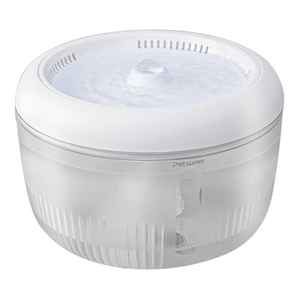 Smart vannfontene for kjæledyr Petsuper PW02 2,5L (hvit)