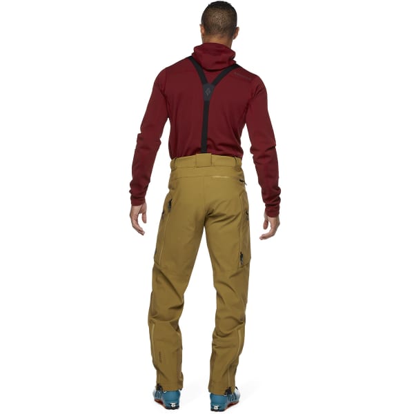 Pantalon ski de randonnée BLACK DIAMOND M DAWN PATROL PANTS DARK CURRY