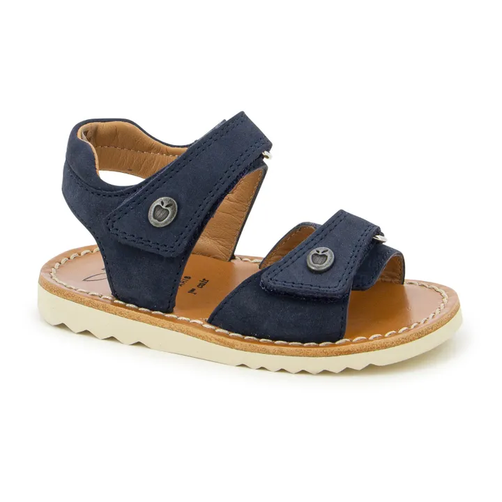 Pom d'Api Sandales Waff Easy | Bleu marine