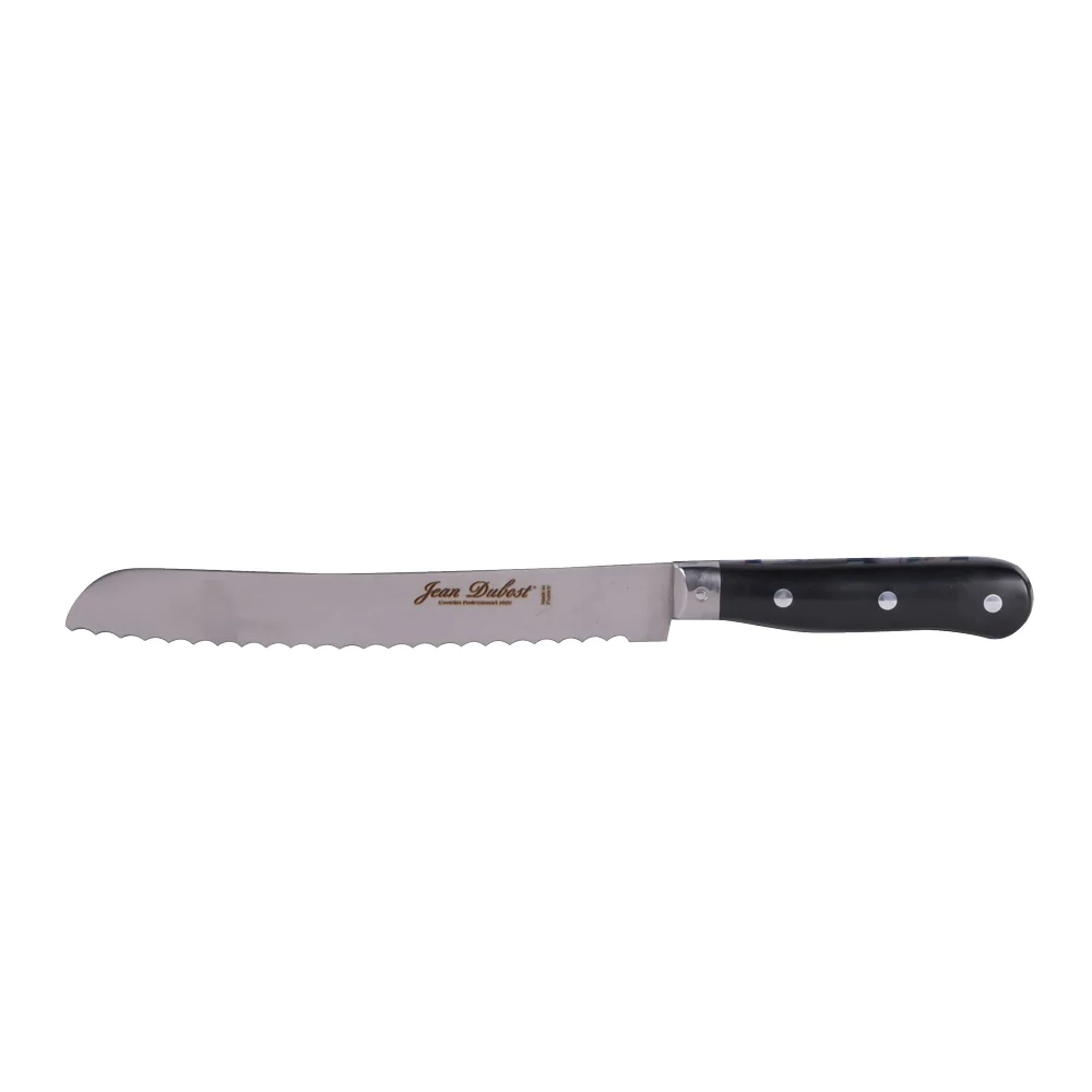 Couteau à tomate 1920 en inox et bois d'olivier 11 cm Jean Dubost