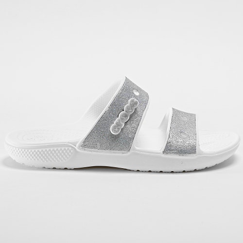 Claquettes Femme 207769 Gitter Blanc Argenté