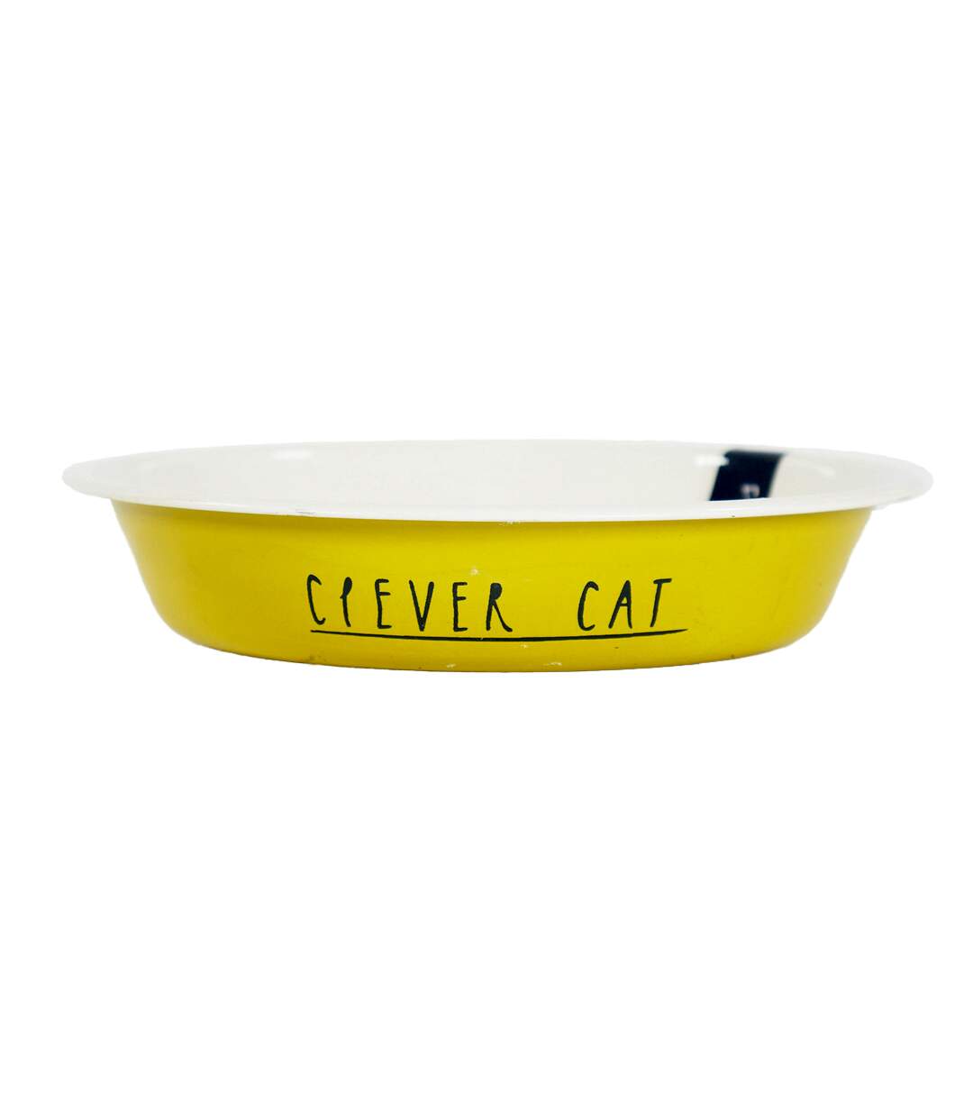 Joules - Gamelle pour chats CLEVER (Jaune / Blanc / Noir) (Taille unique) - UTBZ5024