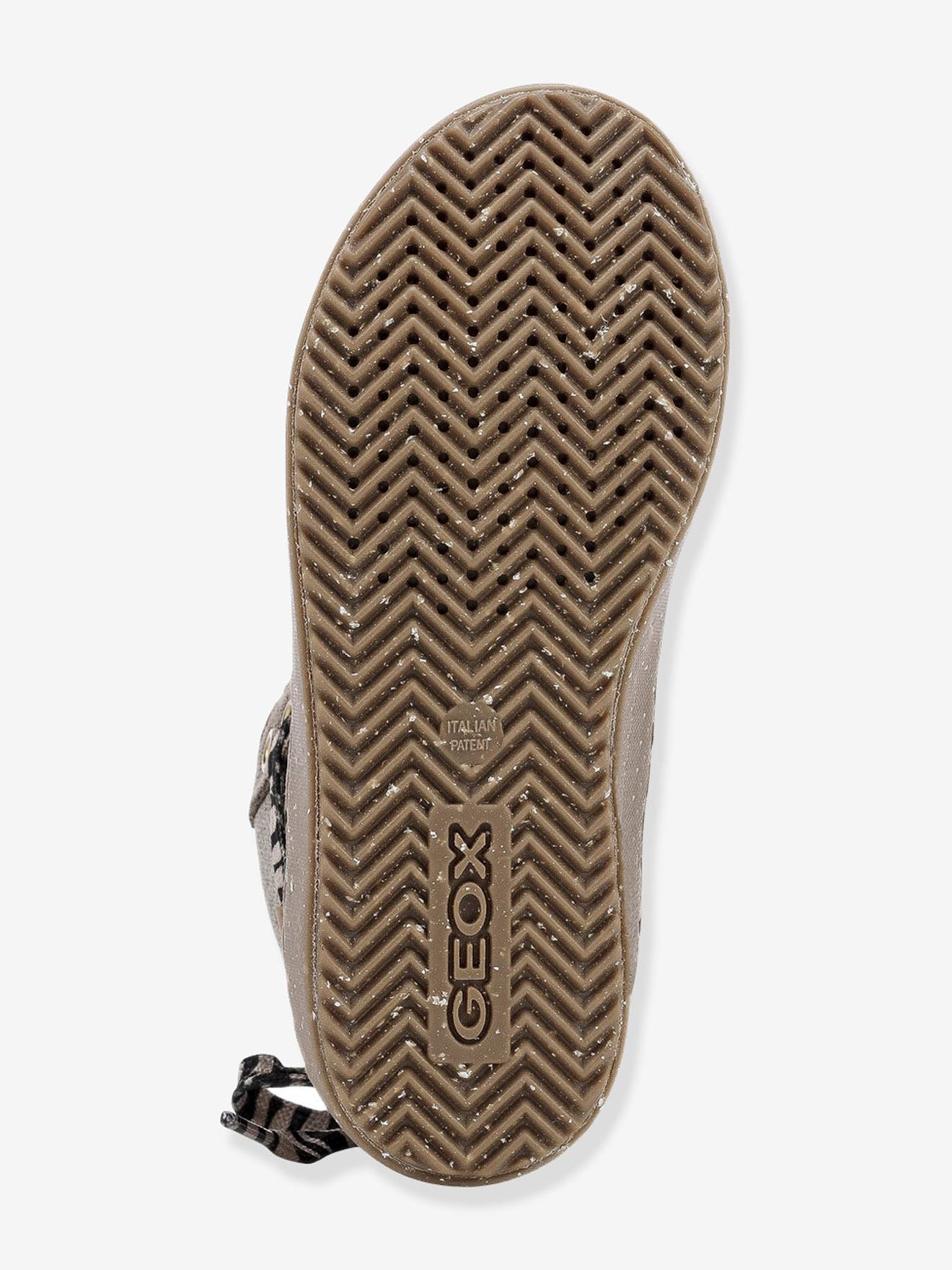 Tênis Kalespera Girl I GEOX® Mid, cinza médio liso