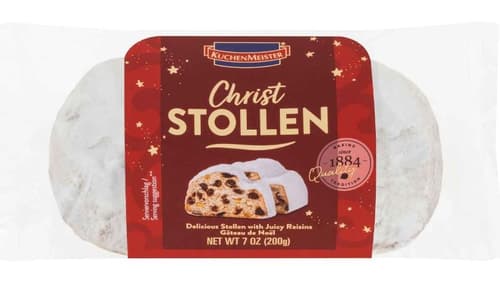 KuchenMeister Christ Stollen mit Rosinen